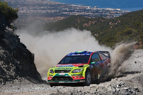 Ford loopt in op Citroen in WRC van Griekenland